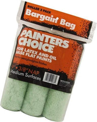 Wooster Brush - 3/8" Nap, 9" Wide Paint Roller - Medium Texture, Synthetic Knit - USA Tool & Supply