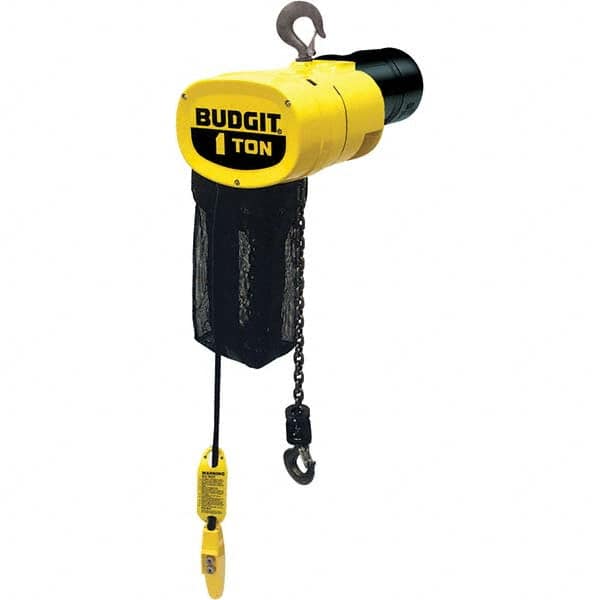 CM - 2 Ton Capacity 16 FPM Lift Speed 115/230V Electric Chain Hoist - USA Tool & Supply