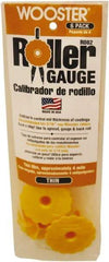 Wooster Brush - 3" Wide Yellow Roller Gauge - USA Tool & Supply
