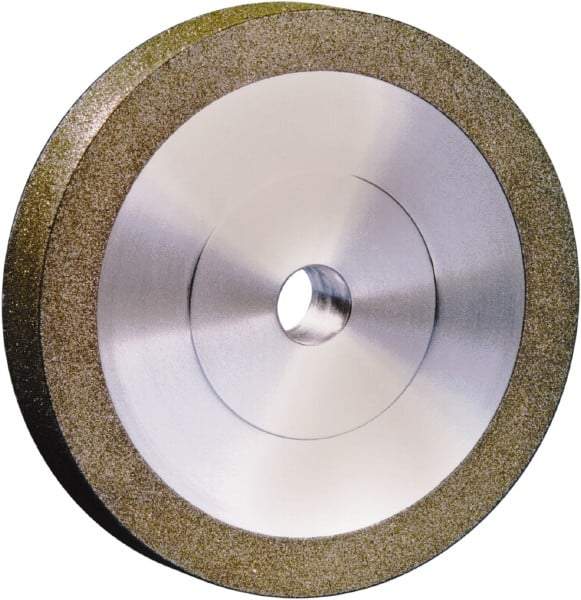 Strauss - 100mm x 20mm Hole x 20mm Thick, 120 Grit Surface Grinding Wheel - Medium Grade, Electoplated Bond - USA Tool & Supply