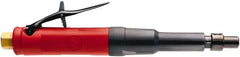 Chicago Pneumatic - 1/4" Collet, Straight Handle, Air Angle Die Grinder - 31,000 RPM, Rear Exhaust, 19.9 CFM, 0.5 hp, 90 psi, 6.35mm Inlet - USA Tool & Supply