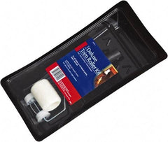 Wooster Brush - 3" Long, 3/8" Nap, Trim Paint Roller Kit - Includes Paint Tray, Roller Cover & Frame - USA Tool & Supply