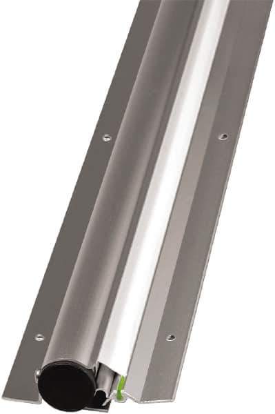 National Guard Products - 2.880" Wide x 77" High, Aluminum, Steel Finger Guard - 1.880" Opening Width, 76" Opening Height - USA Tool & Supply