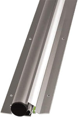 National Guard Products - 2.880" Wide x 77" High, Aluminum, Steel Finger Guard - 1.880" Opening Width, 76" Opening Height - USA Tool & Supply
