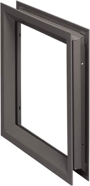 National Guard Products - 6" Wide x 36" High, Solid Steel Louver - 5" Opening Width, 35" Opening Height - USA Tool & Supply