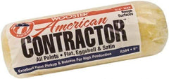 Wooster Brush - 3/4" Nap, 9" Wide Paint Roller - Rough Texture, Synthetic Knit - USA Tool & Supply