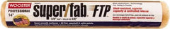 Wooster Brush - 3/8" Nap, 14" Wide Paint Roller - Medium Texture, Synthetic Knit - USA Tool & Supply