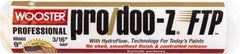 Wooster Brush - 3/16" Nap, 9" Wide Paint Roller - Smooth Texture, Woven - USA Tool & Supply
