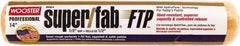 Wooster Brush - 1/2" Nap, 14" Wide Paint Roller - Semi-Rough Texture, Synthetic Knit - USA Tool & Supply