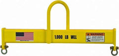 Machining & Welding - 6,000 Lb Capacity Lifting Beam - USA Tool & Supply