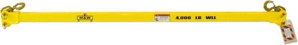 Machining & Welding - 10,000 Lb Capacity Fixed Spreader Beam - USA Tool & Supply