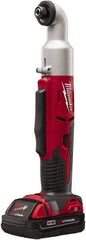 Milwaukee Tool - 18 Volt, 1/4" Drive, 30, 60 Ft/Lb Torque, Cordless Impact Driver - Inline Handle, 1500, 2250 RPM, 1 Lithium-Ion Battery Included - USA Tool & Supply