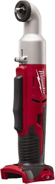 Milwaukee Tool - 3/8" Drive 18 Volt Inline Cordless Impact Wrench & Ratchet - 1,500/2,250 RPM, 0 to 3,400 BPM, 30/60 Ft/Lb Torque, Lithium-Ion Batteries Not Included - USA Tool & Supply