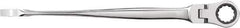 GearWrench - 9mm 12 Point X-Beam Combination Wrench - 6-1/2" OAL, Steel, Full Polish Finish - USA Tool & Supply