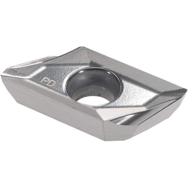 Kennametal - ZDET16M5 721 Grade GH1 Carbide Milling Insert - 0.197" Thick, 0.445" Inscribed Circle - USA Tool & Supply
