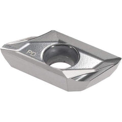 Kennametal - ZDET16M5 721 Grade GH1 Carbide Milling Insert - 0.197" Thick, 0.445" Inscribed Circle - USA Tool & Supply