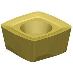 Kennametal - XPLT060308 41 Grade SP6519 Carbide Milling Insert - TiAlN Finish, 1/8" Thick, 0.276" Inscribed Circle - USA Tool & Supply