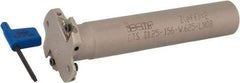 Iscar - Shank Connection, 5/32" Cutting Width, 5/16" Depth of Cut, 1-1/4" Cutter Diam, 2 Tooth Indexable Slotting Cutter - 5/8" Shank Diam, ETS-LN08 Toolholder, LNET Insert, Right Hand Cutting Direction - USA Tool & Supply