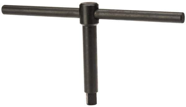 Gibraltar - 10" Chuck Diam Compatibility, Lathe Chuck Key - Compatible with 4-Jaw Chucks, Self Ejecting, 4.53" Body Length, 0.472" Actual Key Square Size - USA Tool & Supply