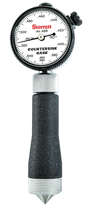 #688-3Z Countersink Gage 90 Degree .360"-.560" - USA Tool & Supply