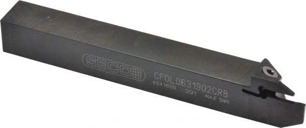 Seco - CFOL, Left Hand Cut, 5/8" Shank Height x 5/8" Shank Width, Indexable Turning Toolholder - 5" OAL, LC.. 1902.. Insert Compatibility, Series Multi-Directional Turning (MDT) - USA Tool & Supply