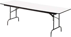 ICEBERG - 30" Long x 72" Wide x 29" High, Folding Table - Gray - USA Tool & Supply