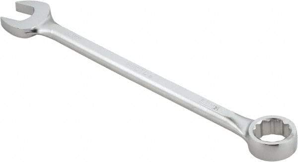 Proto - 60mm 12 Point Offset Combination Wrench - 15° Offset Angle, 29-3/4" OAL, Steel, Satin Finish - USA Tool & Supply