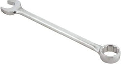 Proto - 70mm 12 Point Offset Combination Wrench - 15° Offset Angle, 29-3/4" OAL, Steel, Satin Finish - USA Tool & Supply