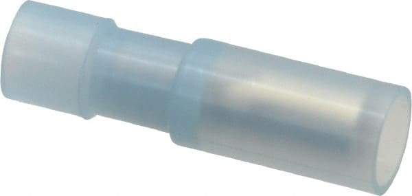 Thomas & Betts - 16 to 14 AWG Bullet Connector - 0.153" Bullet Diam, Blue Nylon Insulation - USA Tool & Supply