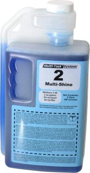 Minuteman - 2 L Bottle Unscented Glass Cleaner - Bottle - USA Tool & Supply