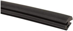 TRIM-LOK - 0.9 Wide x 200 Ft. Long, EPDM Rubber Locking Gasket - 1/8 Inch Panel Thickness, 1/4 Inch Window Panel Thickness - USA Tool & Supply