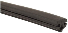 TRIM-LOK - 1.09 Wide x 100 Ft. Long, EPDM Rubber Locking Gasket - 1/4 Inch Panel Thickness, 1/4 Inch Window Panel Thickness - USA Tool & Supply