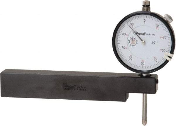 Moody Tools - 0.001" Graduation, 1" Max Meas, 0-100 Dial Reading, Dial Indicator & Base Kit - 0.001" Resolution - USA Tool & Supply