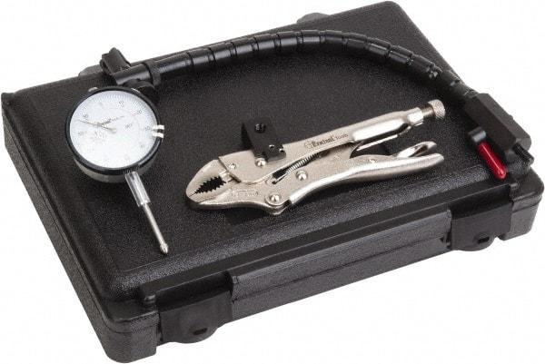 Moody Tools - 0.001" Graduation, 1" Max Meas, 0-100 Dial Reading, Dial Indicator & Base Kit - 0.001" Resolution - USA Tool & Supply