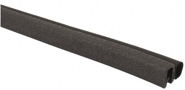 TRIM-LOK - 3/16 Inch Thick x 0.36 Inch Wide, PVC/EPDM, Trim Seal Wear Strip - 3/16 Inch Wide - USA Tool & Supply