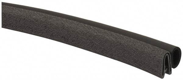 TRIM-LOK - 1/16 Inch Thick x 0.23 Inch Wide, PVC/EPDM, Trim Seal Wear Strip - 1/16 Inch Wide - USA Tool & Supply