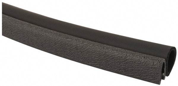 TRIM-LOK - 1/8 Inch Thick x 0.3 Inch Wide, PVC/EPDM, Trim Seal Wear Strip - 1/8 Inch Wide - USA Tool & Supply