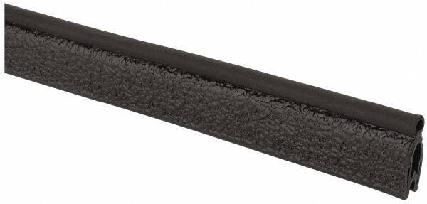 TRIM-LOK - 1/16 Inch Thick x 0.23 Inch Wide, PVC/EPDM, Trim Seal Wear Strip - 1/16 Inch Wide - USA Tool & Supply