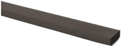 TRIM-LOK - 1/4 Inch Thick x 3/4 Wide x 100 Ft. Long, EPDM Rubber Rectangle Seal with Acrylic - USA Tool & Supply
