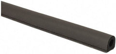 TRIM-LOK - 1/2 Inch Thick x 1/2 Wide x 100 Ft. Long, EPDM Rubber D Section Seal with Tape - USA Tool & Supply