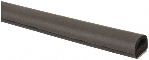 TRIM-LOK - 3/4 Inch Thick x 3/4 Wide x 100 Ft. Long, EPDM Rubber D Section Seal with Tape - USA Tool & Supply