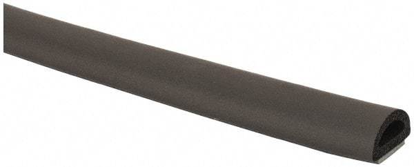 TRIM-LOK - 3/4 Inch Thick x 3/4 Wide x 100 Ft. Long, EPDM Rubber D Section Seal with Tape - USA Tool & Supply