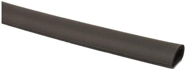 TRIM-LOK - 0.61 Inch Thick x 0.61 Wide x 500 Ft. Long, EPDM Rubber D Section Seal with Tape - USA Tool & Supply
