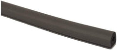 TRIM-LOK - 1/2 Inch Thick x 1/2 Wide x 100 Ft. Long, EPDM Rubber D Section Seal with Tape - USA Tool & Supply