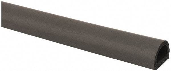 TRIM-LOK - .562 Inch Thick x 3/4 Wide x 100 Ft. Long, EPDM Rubber D Section Seal with Acrylic - USA Tool & Supply