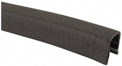 TRIM-LOK - 3/4 Inch Thick x 0.92 Wide x 25 Ft. Long, EPDM Rubber Jumbo Edge Trim - Pebble Texture - USA Tool & Supply