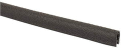 TRIM-LOK - 1/8 Inch Thick x 0.3 Wide x 100 Ft. Long, EPDM Rubber Edge Trim - Pebble Texture - USA Tool & Supply