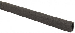 TRIM-LOK - 3/16 Inch Thick x 0.36 Wide x 100 Ft. Long, EPDM Rubber Edge Trim - Pebble Texture - USA Tool & Supply