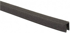 TRIM-LOK - 1/8 Inch Thick x 0.3 Wide x 100 Ft. Long, EPDM Rubber Edge Trim - Pebble Texture - USA Tool & Supply