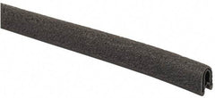 TRIM-LOK - 1/8 Inch Thick x 0.3 Wide x 100 Ft. Long, EPDM Rubber Edge Trim - Leather Texture - USA Tool & Supply